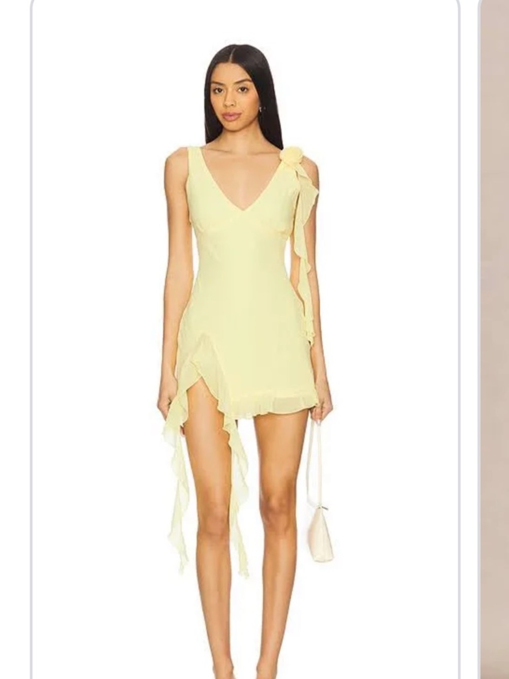 Revolve yellow dress